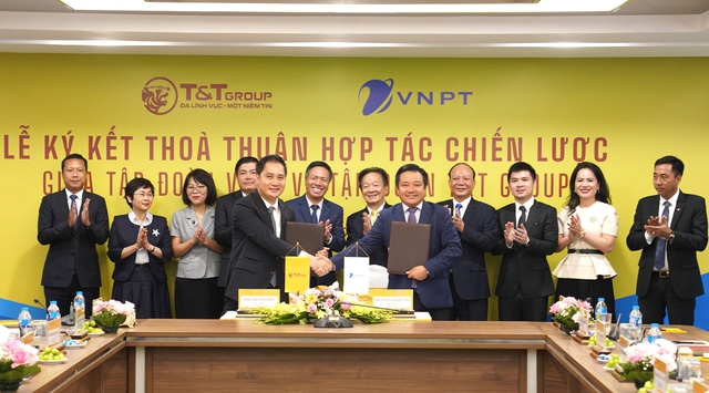 Tập đoàn VNPT và T&T Group hợp tác chiến lược toàn diện